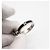 CHANEL Camélia Coco Mark Ring Schwarz Silber - Ansicht 9