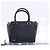 Borsa Prada in pelle Saffiano con logo triangolare Nero - vista 3