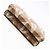 Christian Dior CD Diamond Compact Wallet 2ESBC110 Brown Cream - view 5