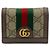 Portafoglio bi-fold Gucci Ophidia Marrone Multicolore Beige
