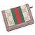 Portafoglio bi-fold Gucci Ophidia Marrone Multicolore Beige - vista 4