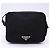 Borsa a tracolla Prada in nylon Saffiano Nero - vista 2