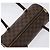 Louis Vuitton Papillon Borsa Cilindrica Damier Ebene Marrone - vista 6