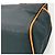 Borsa a mano Yves Saint Laurent in tela nera e pelle Marrone Nero - vista 17