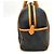Borsa a mano Yves Saint Laurent in tela nera e pelle Marrone Nero - vista 19