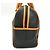 Borsa a mano Yves Saint Laurent in tela nera e pelle Marrone Nero - vista 4