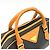Borsa a mano Yves Saint Laurent in tela nera e pelle Marrone Nero - vista 8