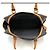 Borsa a mano Yves Saint Laurent in tela nera e pelle Marrone Nero - vista 9