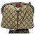 Borsa a tracolla Gucci GG Supreme Monogram Marrone Monogramma