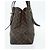 Louis Vuitton Hampstead Damier MM Marrone - vista 4