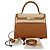 Hermès Borsa Hermes Kelly Sellier 28 Gold Epsom Gold Hardware D'oro