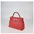 Hermès Borsa Hermes Kelly Returne 32 in pelle Clemence rossa con hardware in palladio Rosso - vista 3