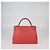 Hermès Borsa Hermes Kelly Returne 32 in pelle Clemence rossa con hardware in palladio Rosso - vista 4