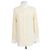 Camicia Thea Loro Piana a maniche lunghe con collo Dylan in seta Lemon Chiffon D'oro