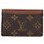 Louis Vuitton Brown Monogram Canvas Kartenetui Braun
