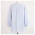 Camicia Thea a maniche lunghe in lino Blue Horizon Loro Piana - vista 3