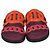 Hermès Hermes Extra Sandalen aus Leder Orange/Pink Mehrfarben