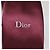 Cravatta in seta bordeaux Christian Dior Bordò - vista 4