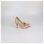 Décolleté Agnes in Elaphe Peach Jimmy Choo Rosa - vista 3