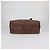 Jacquemus Borsa Bowling The Turismo in camoscio marrone effetto coccodrillo - vista 4