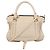 Chloé Borsa Marcie Large in pelle crema Chloe Crudo