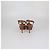 Sandali platform in pelle verniciata marrone Saint Laurent - vista 5