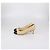 Chanel Beige/Black Pumps aus gestepptem Leder mit CC-Kappe - Ansicht 4