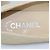 Chanel Beige/Black Pumps aus gestepptem Leder mit CC-Kappe - Ansicht 6