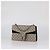 Borsa a tracolla Small Dionysus Gucci in tela GG Supreme beige/nero e camoscio - vista 2