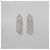 Orecchini a clip Alessandra Rich Silver Tone Square Crystal Cascade Drop Argento - vista 2