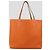 Hermès Borsa Tote reversibile Hermes Orange Curry Clemence Leather Double Sens 36 Arancione - vista 6