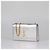 Borsa a spalla Medium Kate in pelle embossed effetto coccodrillo argento Saint Laurent - vista 2
