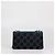 Bolsa de Ombro Dionysus Pequena Retangular em Veludo e Couro GG Teal/Black da Gucci Preto Azul - vista 3