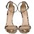 Gianvito Rossi Beige Python Ankle Strap Sandals