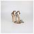 Gianvito Rossi Beige Python Ankle Strap Sandals - view 2