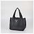 Borsa Tote piccola Dynamique Prada in pelle Vitello Daino nera Nero - vista 2