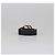 Ceinture fine Gucci GG Marmont en cuir noir - vue 3