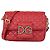 Bolso bandolera Dolce & Gabbana Red Quilted Leather DG Millennials Crystal Roja