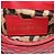 Bolso bandolera Dolce & Gabbana Red Quilted Leather DG Millennials Crystal Roja - vista 5