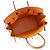 Hermès Borsa Hermes Birkin 35 in pelle Chevre Mysore Orange Arancione - vista 5