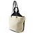 Sac cabas Chanel Matelassé Noir Écru - vue 2