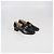 Mocassini Chanel in pelle lucida nera con logo Nero - vista 2