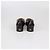 Mocassini Chanel in pelle lucida nera con logo Nero - vista 5