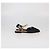 Sandali bassi slingback in mesh nero Fendi - vista 3