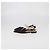 Sandali bassi slingback in mesh nero Fendi - vista 4