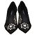 Décolleté Bellucci Dolce & Gabbana in pizzo nero con cristalli