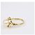 Anello Mikimoto in oro giallo 18K con perla e diamante, misura 53 D'oro - vista 6