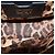 Sac à main Dolce & Gabbana Miss Sicily Medium en cuir embossé effet lézard noir avec cristaux DG Bleu - vue 5