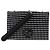 Clutch a catena in raso perline nero/argento Giorgio Armani