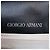 Clutch a catena in raso perline nero/argento Giorgio Armani - vista 4